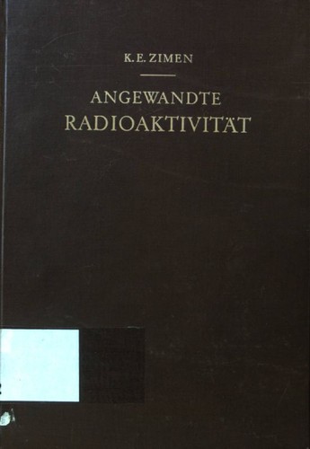 Angewandte radioaktivität - angewandte,