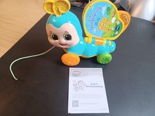 Nachziehtier Raupe Schmetterling 2 In 1 Vtech Baby Buch Singt