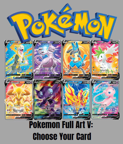 Pokemon full art choose - full,