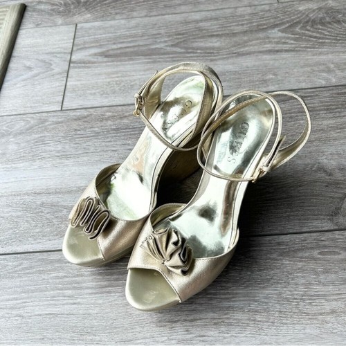 Guess pewter metallic - pewter, wedge