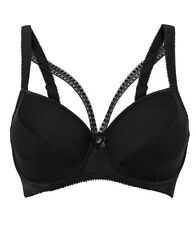 Bügel BH schwarz mit edlem