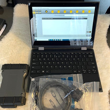 Renault Dacia Diagnosegerät Tester Can Clip VCI & Laptop/Tablet mit Touchscreen