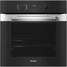 Miele Einbau Backofen H2860BP Pyrolyse Edelstahl Steel Glas schwarz Abverkauf