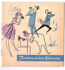 Prospekt Jeden seine Kamera