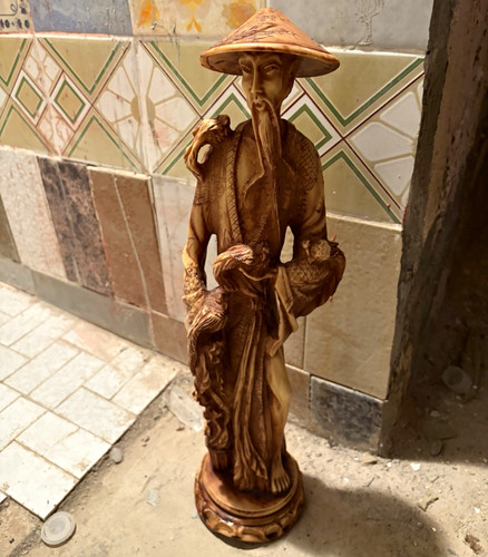Keramik figur asiatischer - keramik,
