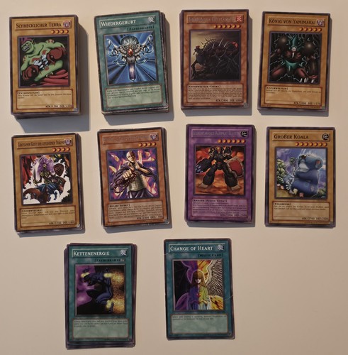 Karten sammlung - yu-gi-oh,