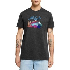 Volkswagen VW Bulli Mit Let's Rock Schriftzug Männer Premium Bio T-Shirt