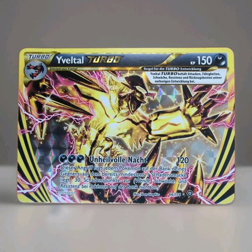 Yveltal turbo pokemon karte - pokemon,