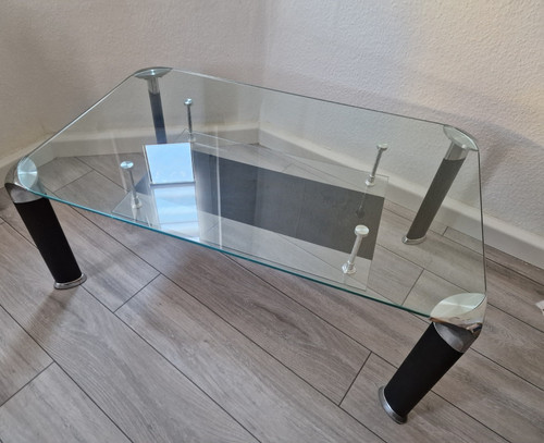 Couchtisch glas metall - couchtisch, glas/metall
