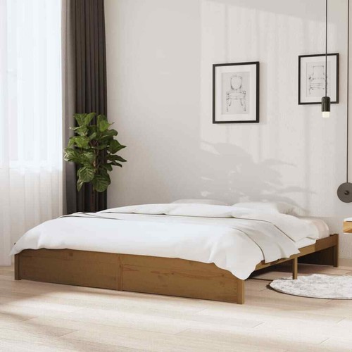Massivholzbett palettenbett - massivholzbett,