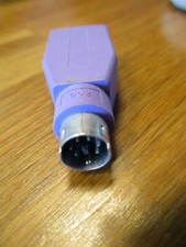 I59 PS2 auf USB Adapter – Tastatur & Maus Konverter, PS2 Stecker zu USB Buchse