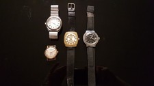 Konvolut Uhren Sammlung  4 Stück defekt ,Timex ,Thinnes,Osco