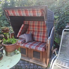 Strandkorb (de Fries PURE Classic XL SUN PE), 2 - Sitzer, 4 Jahre alt,  