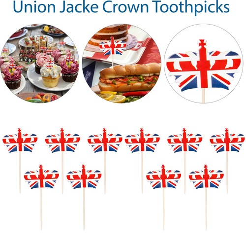 Union jack party zahnstocher - jack,