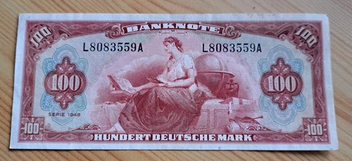 100 d mark schein - dm, d-mark