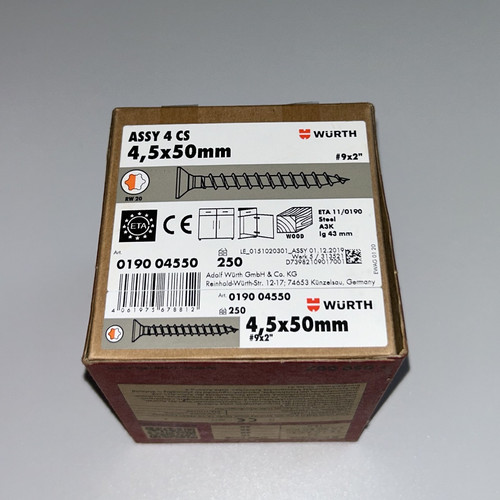 Würth assy 4 5x50 - assy, /