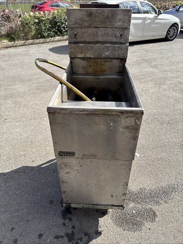 Pitco einzeltank gasfritteuse - pitco,