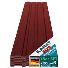 15x Trapezblech Dachblech Profilblech 7,76m² Wandblech Stahlblech Blech 4 Farben