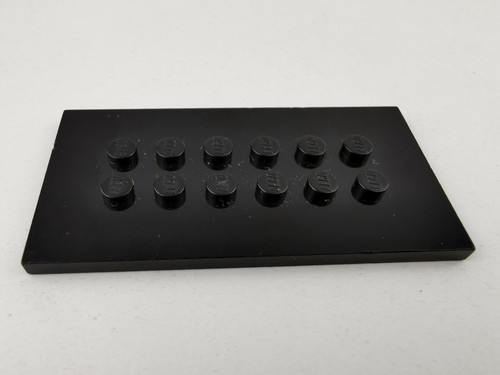 Lego 6576 schwarz - black, 4x8