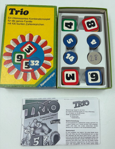 Trio kombinationsspiel zahlen - trio,