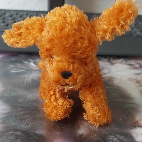 Brauner plüschhund - brauner,