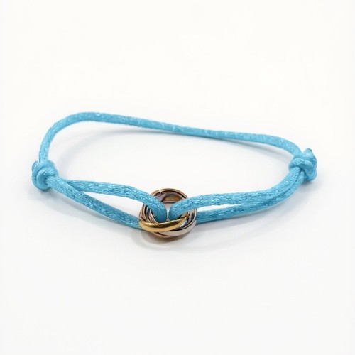 Trinity bracelet hellblau - bracelet,