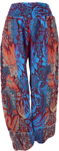 Flauschige boho pluderhose - boho,