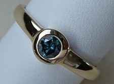 Fancy Blau 0,25 Ct. Brillant