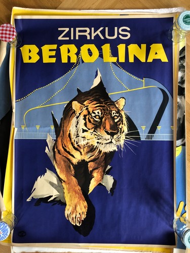 Poster berolina zirkus - zirkus, 1970