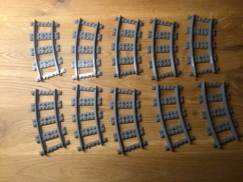 Lego city gebogene schienen - city,