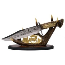 Jagdmesser Deko Hirsch Jagd