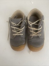 Pepino by Ricosta Lauflernschuhe Leder – Gr. 23 – WMS Weite M – Grau, Warmfutter