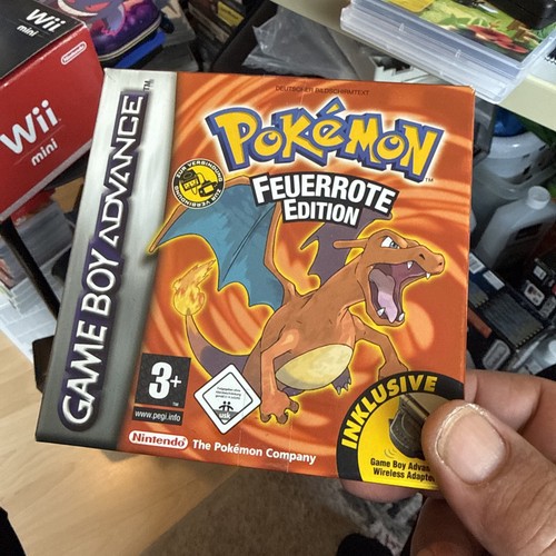 Pokemon feuerrote gameboy ovp - feuerrote,