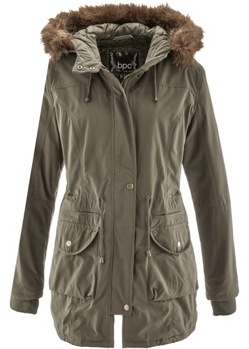 Jacke mit teddyfell - teddyfell, gr.