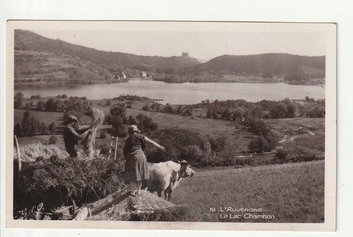 Lac chambon puy de dôme - lac,