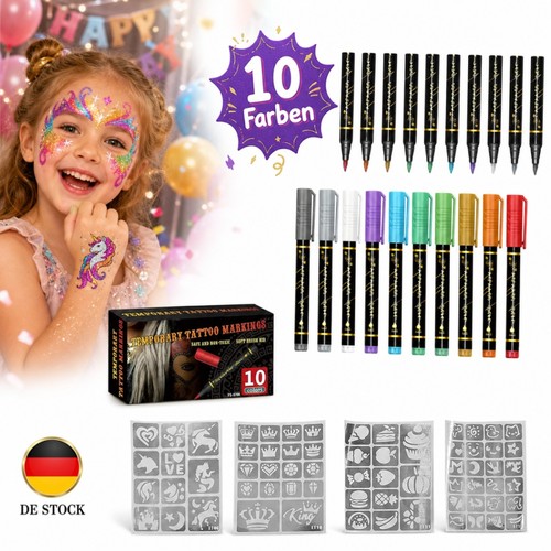 Tattoo stifte set für - stifte, kinder
