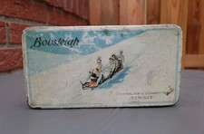Alte Blechdose * Zigarettendose Bobsleigh * YENIDZE * 50 Cigaretten