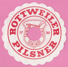 Pilsdeckchen Tropfdeckchen Rottweiler Pilsner 1x