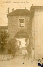 ROMENAY card old city gate