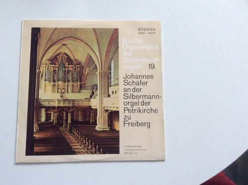 Bachs orgelwerke auf - lp,