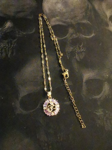 Yoga kette goldfarbig - yoga,