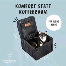 Hunde-Autositz Hundesitz für Auto Rücksitz, Autositz für Hunde Von RUDELKÖNIG