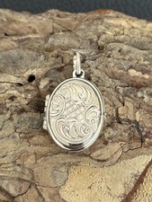 Vintage Anhänger - Medaillon - Silber 835 - zum Aufklappen (25)