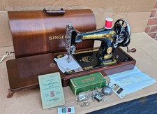 Singer 28K Vintage Handkurbel