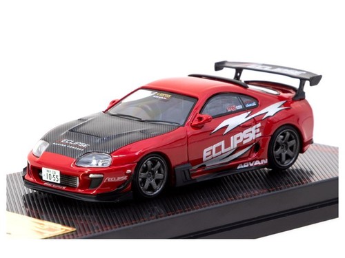 Toyota supra red - (jza80),
