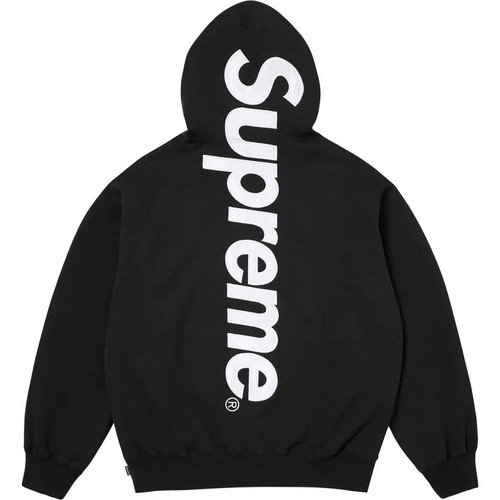Supreme satin applique hooded - supreme,