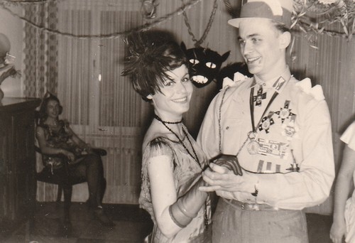 Vintage foto pärchen - vintage, im