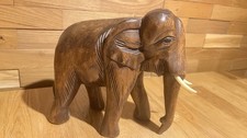 Holz Skulptur Elefant