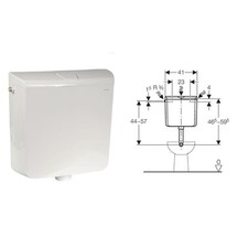 GEBERIT Aufputzspülkasten AP