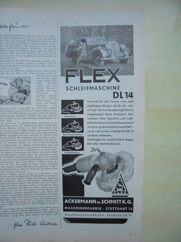 Flex dl14 schleifmaschine - flex,